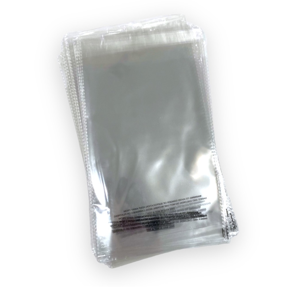 📦BUNDLE & SAVE📦 25 Clear Self Seal Merchandise Bags